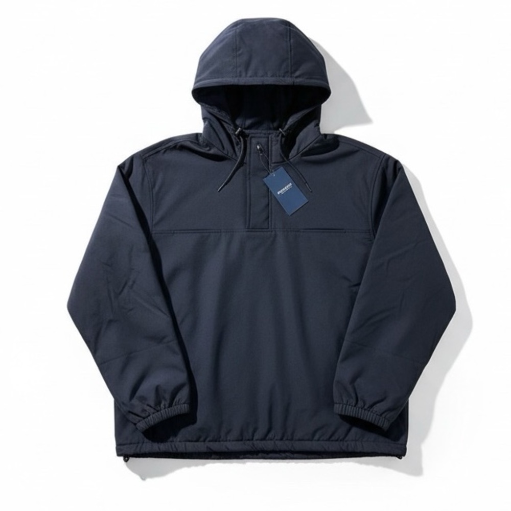 Propper Fleece Lined Hooded Utility Jacket Tactical Work Coat 4XL Navy Blue NWT